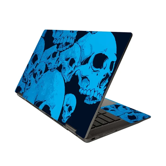 Blue Skulls Chromebook x360 14″ (2020) Skin
