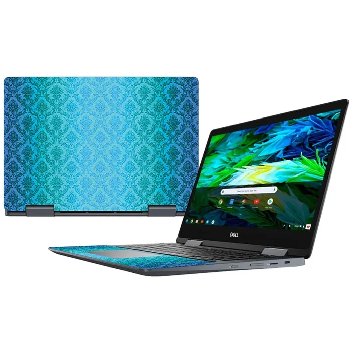 Blue Vintage Inspiron Chromebook 14″ (2018) Skin