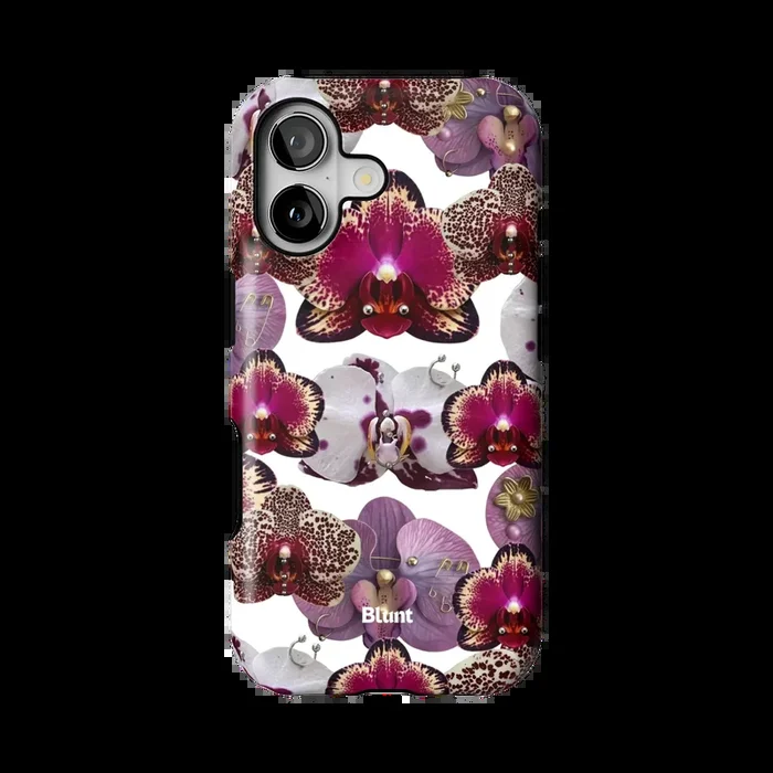 Botanical Orchid iPhone Case