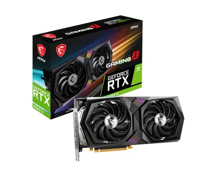بطاقة جرافيكس MSI GeForce RTX 3060 Ti GAMING X 8GB LHR