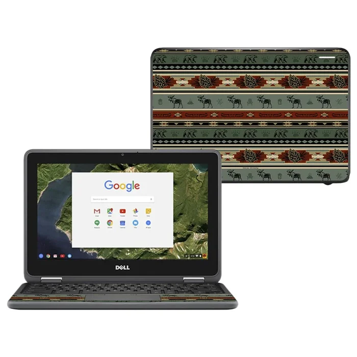 Cabin Stripes Chromebook 11″ 3180 Skin