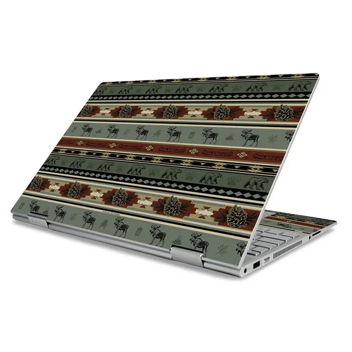 Cabin Stripes Envy x360 15″ (2019) Skin