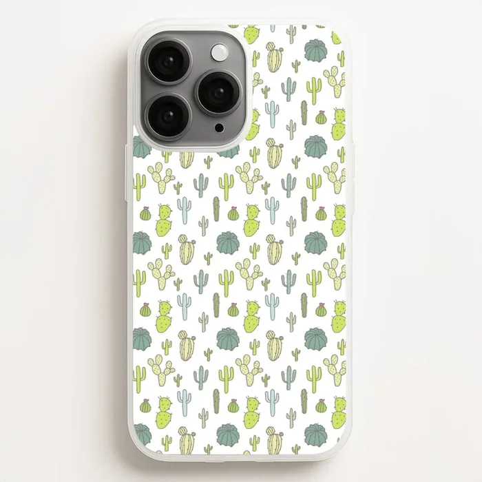 Cactus Pattern Phone Case
