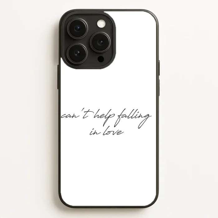 Can’t Help Falling In Love Phone Case