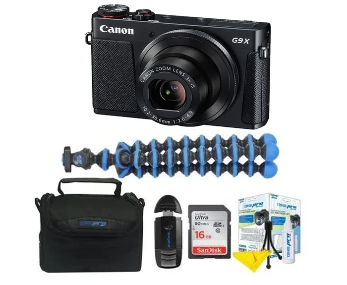 Canon PowerShot G9 X Digital Camera Starter Kit
