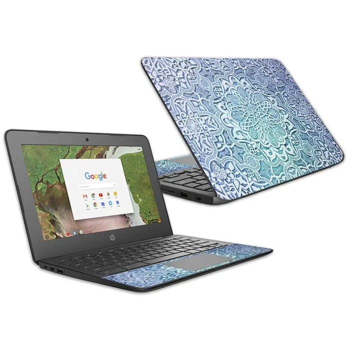 Carved Blue Chromebook G6 11.6″ (2018) Skin