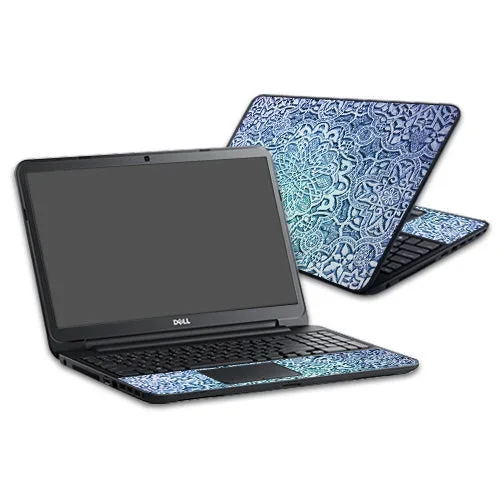 Carved Blue Inspiron 17 3721 Laptop 17″ Skin