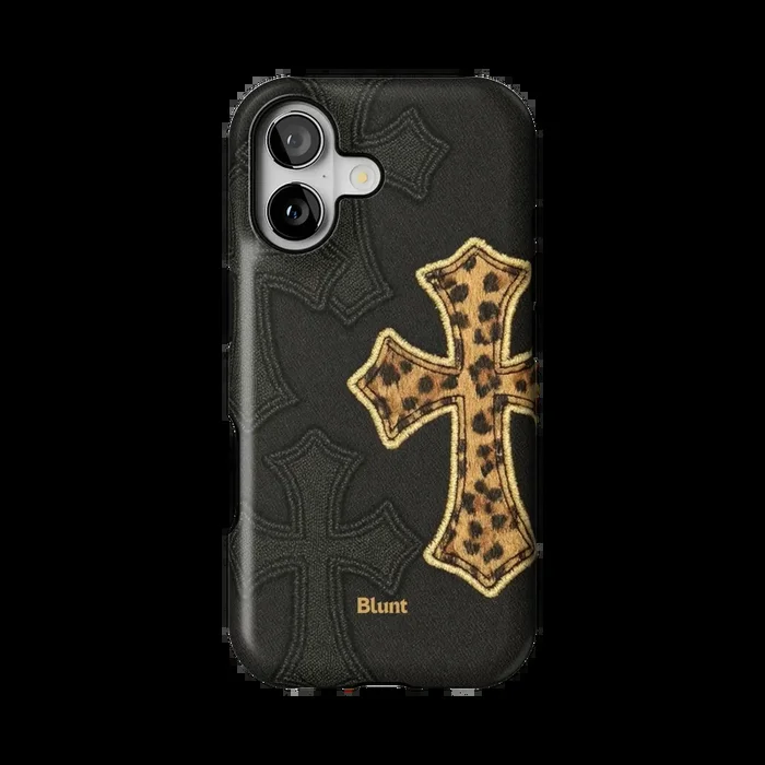 Cheetah Cross iPhone Case