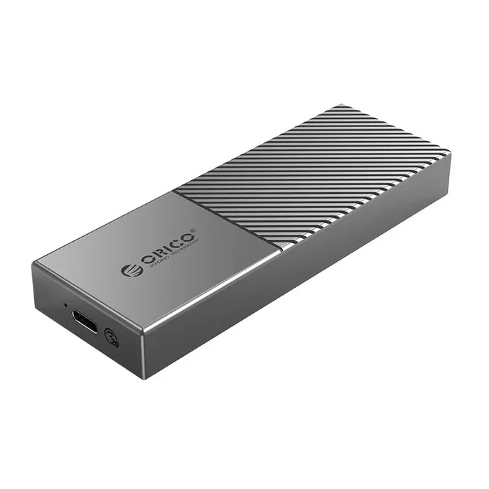 [CLEARANCE] ORICO M205C3 SATA to USB 3.2 Gen2 M.2 SSD Enclosure with Built-in Aluminum Alloy Heatsink, 2-in-1 USB-C to C/A Data Cable, 6Gbps Fast Data Transmission Rate, 4TB Max. Supported Capacity for Windows, macOS, Linux, Android