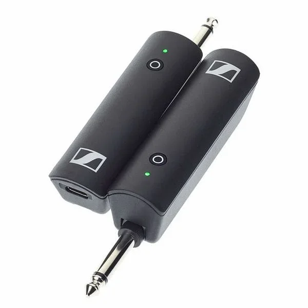[CLEARANCE] Sennheiser XSW-D Type-C Plug & Play Instrument Base Set Digital 2.4 GHz Wireless Guitar System (Transmitter, Receiver, Belt Clip, Extension Cable) with Low Latency, 5hr Batteries and 250ft Range