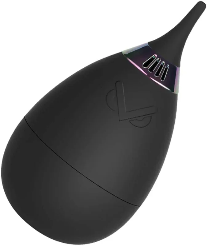 [CLEARANCE] VSGO V-B013E Filter Air Blaster with Filter Tumbler Design Lens Cleaning Blower Compressed Air for Nikon Sony Canon Digital Camera Lens & Sensor Cleaning (Black+Colorful Ring)