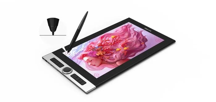 [CLEARANCE] XP-Pen Innovator 16 Anniversary Edition Graphic Display Tablet with 60 Degrees Tilt Function, 8 Customizable Shortcut Keys and 8192 Levels Pressure Sensitive PA5 Battery-Free Stylus for Digital Arts