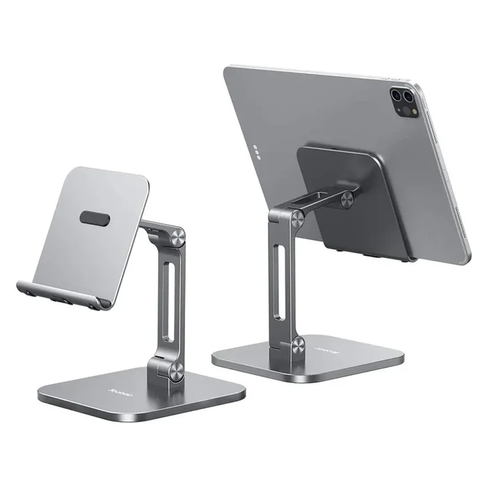 [CLEARANCE] Yoobao B2L Foldable Aluminum Stand 180 Degrees Adjustable for Phone, Tablet, iPad Stand Holder (Grey)