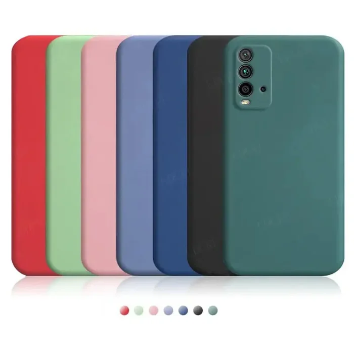 Colored Soft Touch Phone Case For Redmi 10, 9, 8