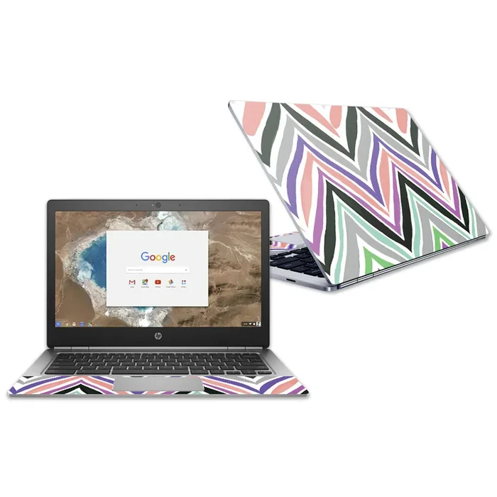 Colorful Chevron Chromebook G1 13.3″ (2018) Skin