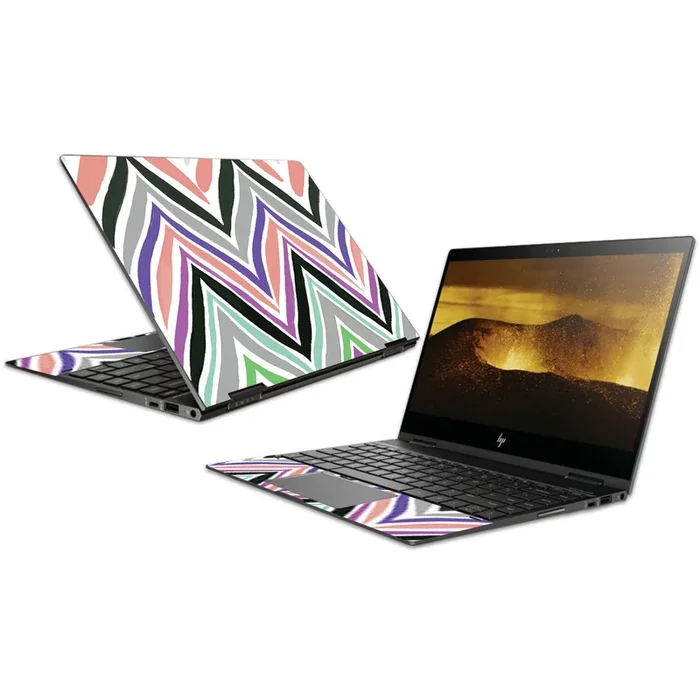 Colorful Chevron Envy x360 Convertible 13″ (2018) Skin