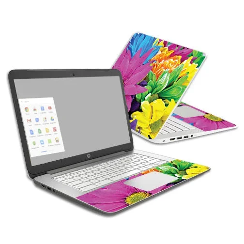 Colorful Flowers Chromebook 14 (2014) Skin