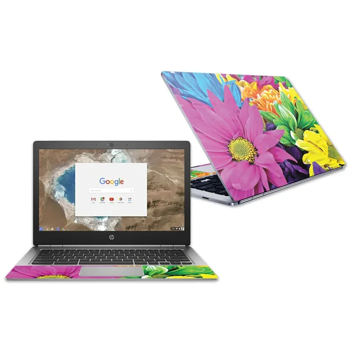 Colorful Flowers Chromebook G1 13.3″ (2018) Skin
