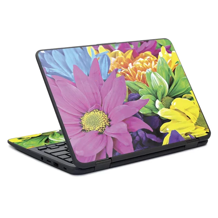 Colorful Flowers Chromebook x360 11″ G11 (2017) Skin
