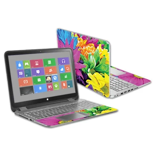 Colorful Flowers Envy x360 15.6″ (2014) Skin