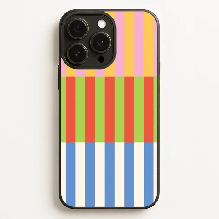 Colourful Stripes Pattern Phone Case
