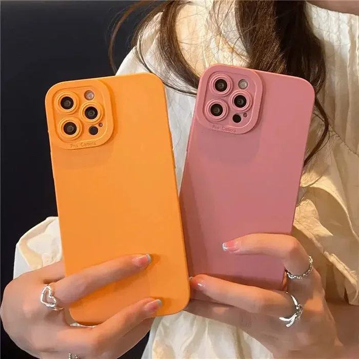 Matte Silicone Phone Cases For Xiaomi Mi Lite 5G NE Redmi Note 12 11 10 9 8 7 A C S T Pro TPU Cover