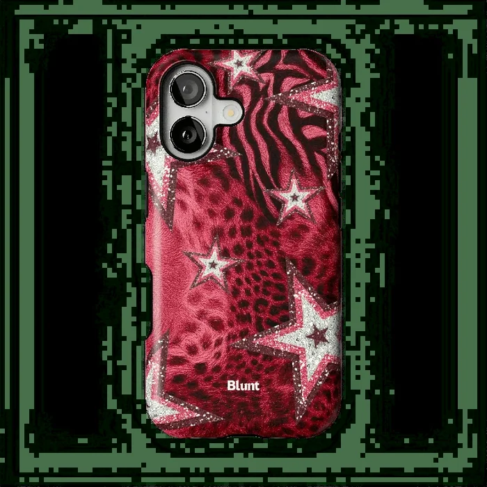 Crimson Starfall iPhone Case