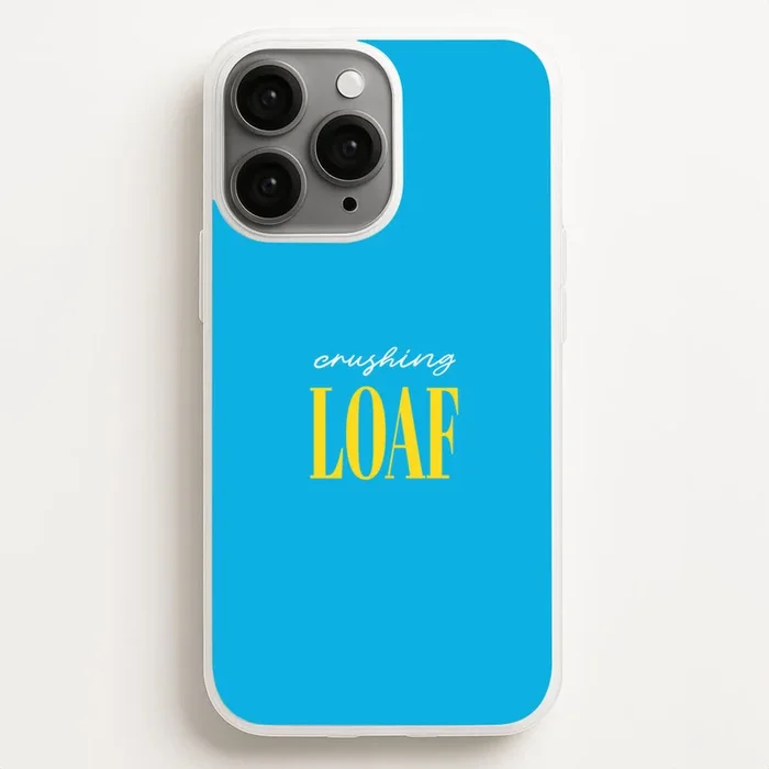 Crushing Loaf Blue Phone Case