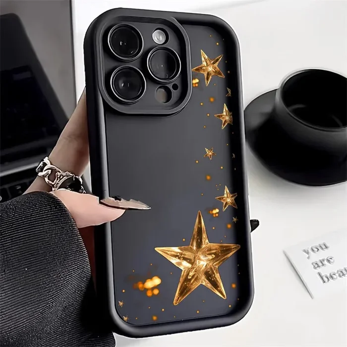 Cute Stars Silicone Phone Case