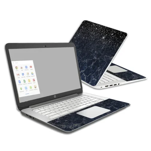 Dark Shimmer Marble Chromebook 14 (2014) Skin