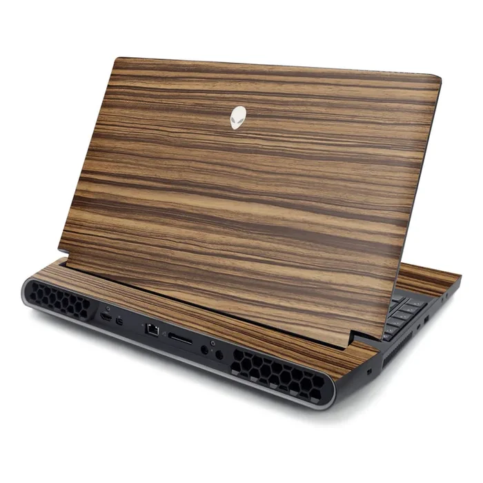 Dark Zebra Wood Area-51M 17″ (2019) Skin