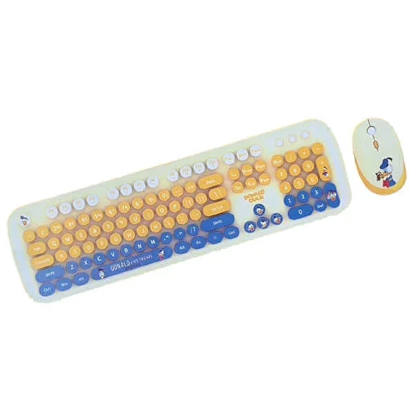 Disney SMK-648M2AG Wireless keyboard and mouse input device – Donald Duck