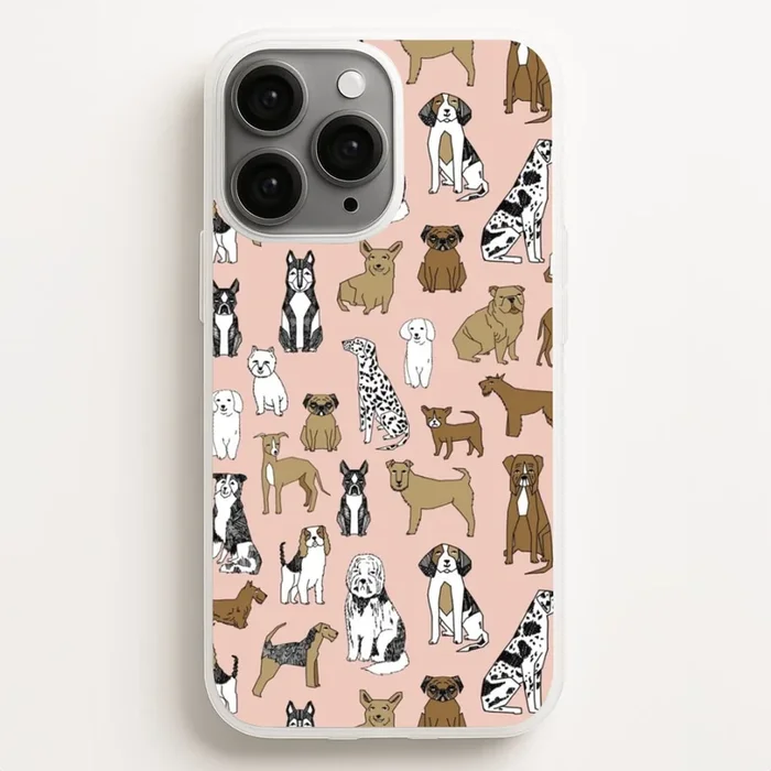 Dog Breeds – Animal Pattern Phone Case
