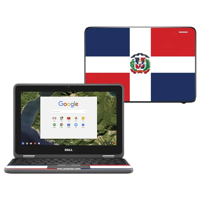 Dominican Flag Chromebook 11″ 3180 Skin