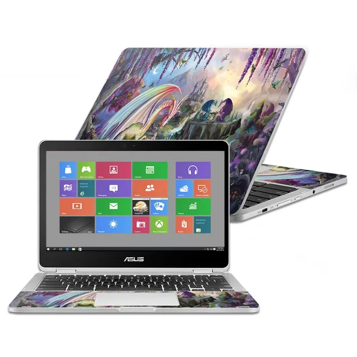 Dragon Paradise Chromebook Flip C302CA 12.5″ (2016) Skin