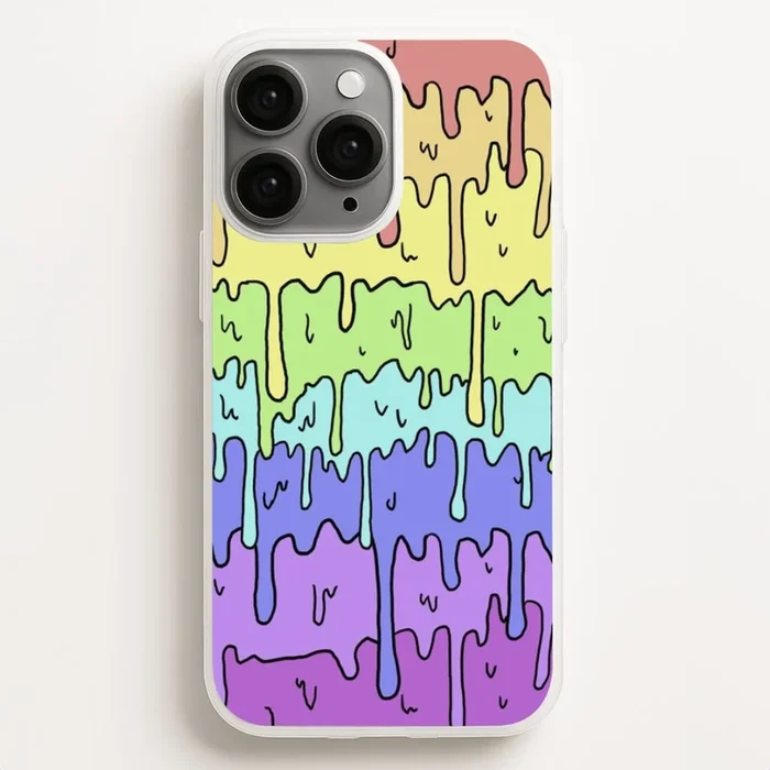 Dripping Rainbow Phone Case