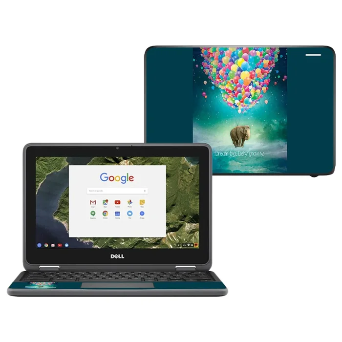Elephant Balloons Chromebook 11″ 3180 Skin