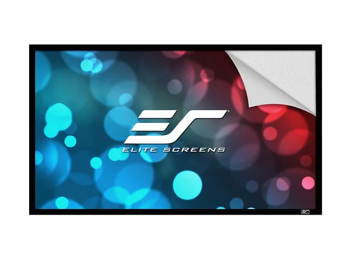 [Elite Screens] 96″(2.35:1) Sable Frame AcousticPro1080P3 Series