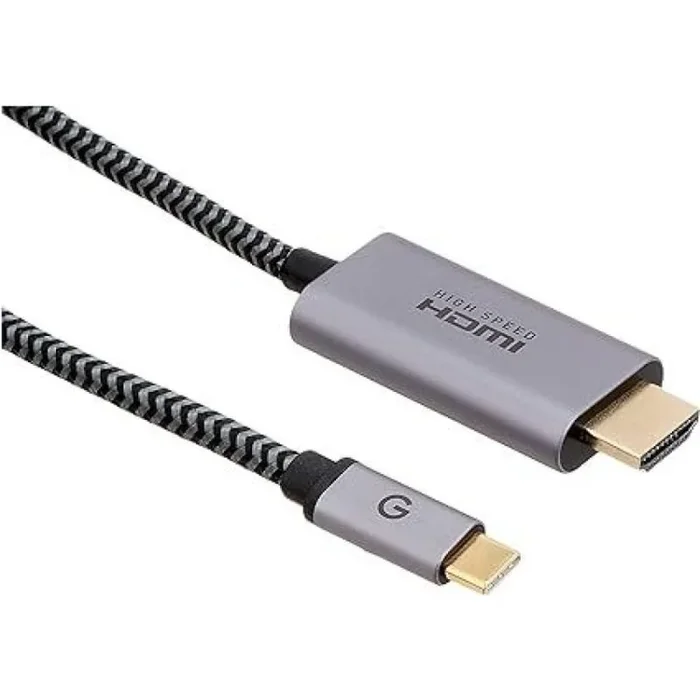 ENERGEA FIBRATOUGH, USB-C TO HDMI CABLE 4K@60HZ 2M – BLACK