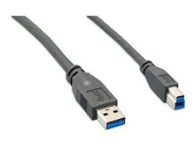 ENET – USB cable – USB Type A (M) to USB Type B (M) – USB 3.0 – 10 ft – black USB3.0MAMB-10F-ENC