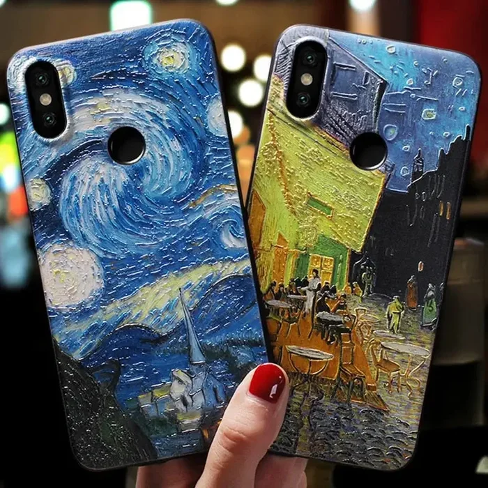 Erstaunliche Van Gogh Handyhüllen für Xiaomi Mi 10T Note 10 9T Pro A2 A3 8 9 Lite 6X POCO X3 NFC Redmi 9A