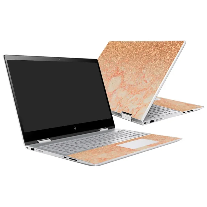 Flashy Apricot Marble Envy x360 15″ (2017) Skin