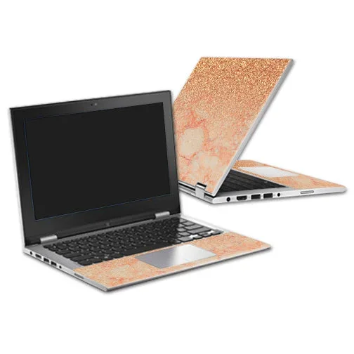 Flashy Apricot Marble Inspiron i3147 11.6″ Skin