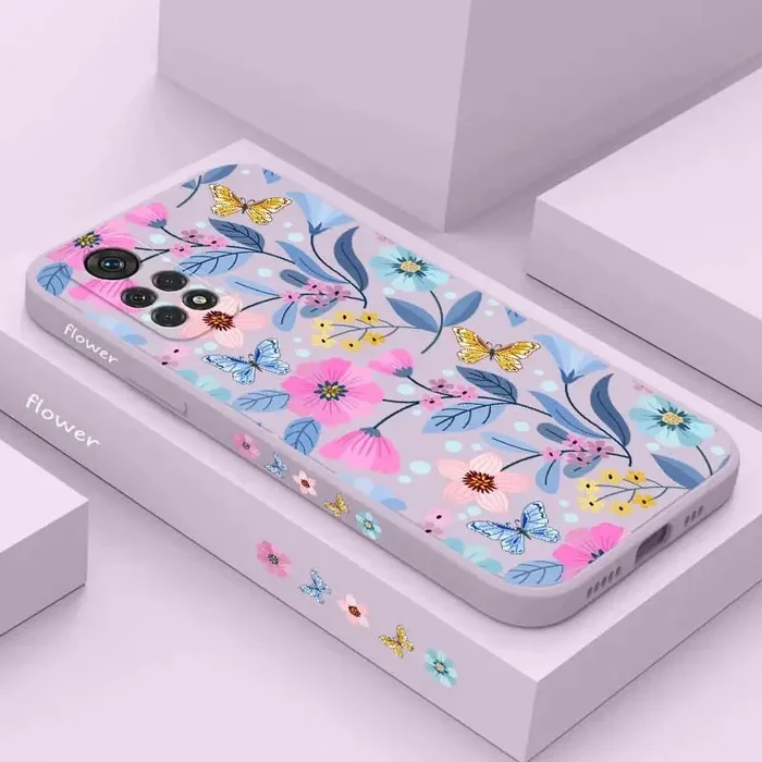 Floral Muster Handyhüllen für Xiaomi TV-12 Serie