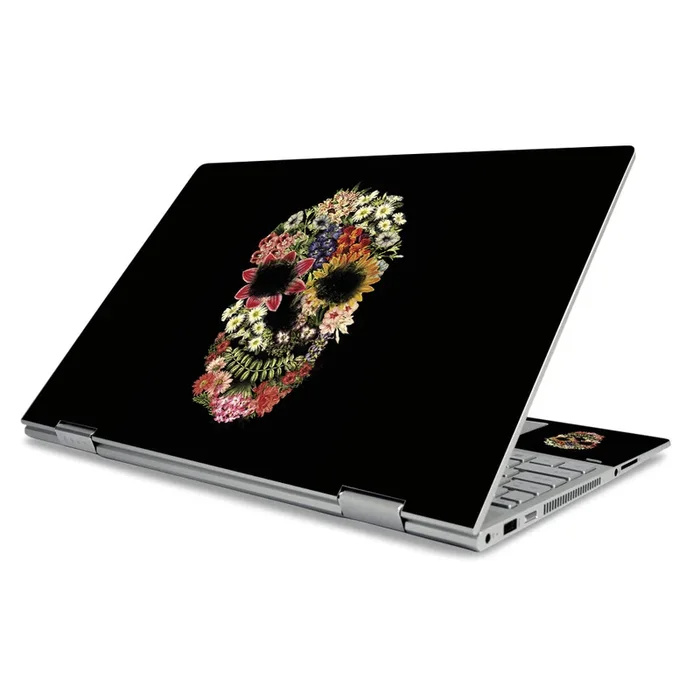 Floral Skull Envy x360 15″ (2019) Skin