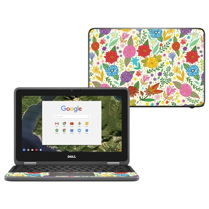 Flower Garden Chromebook 11″ 3180 Skin