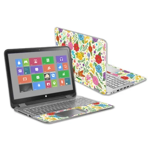 Flower Garden Envy x360 15.6″ (2014) Skin