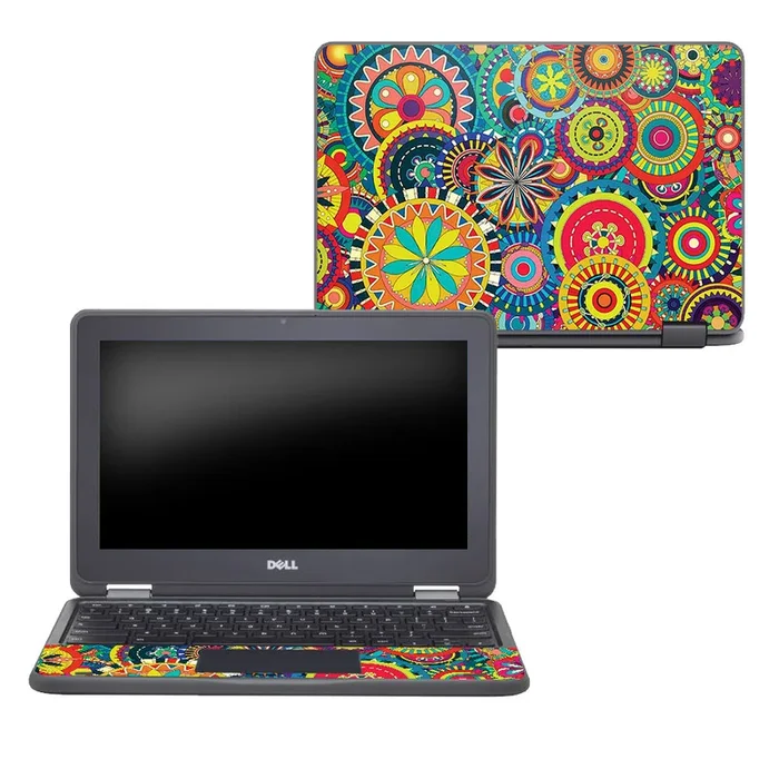 Flower Wheels Chromebook 11″ 3189 Skin