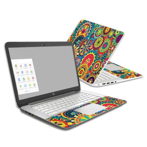 Flower Wheels Chromebook 14 (2014) Skin
