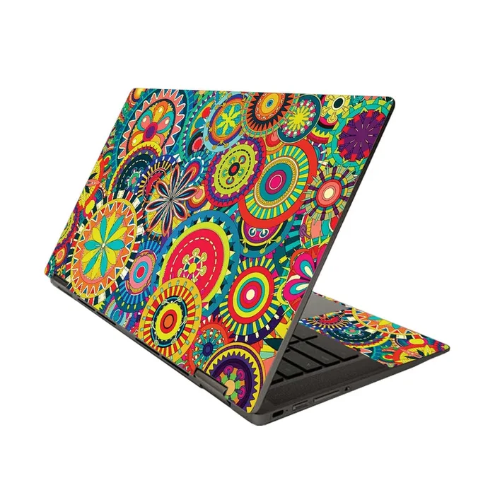 Flower Wheels Chromebook x360 14″ (2020) Skin